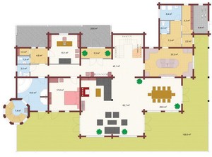 Casa de Madera de Diseño Europeo, Estilo <span class=keywords><strong>Castillo</strong></span>, Estructura de Madera Prefabricada, Cabaña de Madera, Hotel, Villa, Taller - Product Image 2