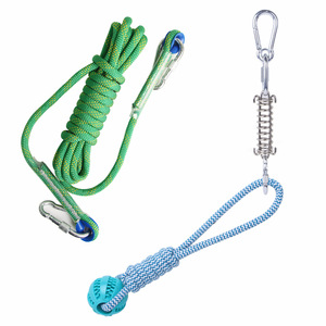 2026 Wholesale Eco-Friendly Durable Interactive Dog <b>Rope</b> Toy Spring Pole Hanging <b>Exercise</b> Indoor/Outdoor Dog Training Toys - Product Image 3