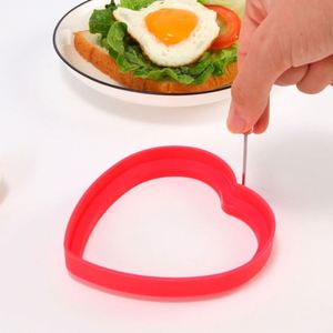 Silicone Fried Egg Pancake Ring Omelette Fried Egg Round Shaper Eggs Mold for Cooking Breakfast Pan Oven Kitchen - Product Image 2