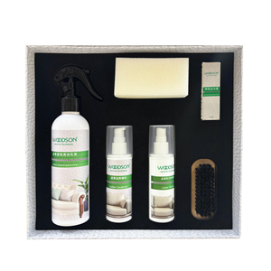 Kit <span class=keywords><strong>d</strong></span>'entretien du cuir professionnel, nettoyant pour chaises en cuir, protecteur de cuir, <span class=keywords><strong>d</strong></span>étachant <span class=keywords><strong>d</strong></span>'<span class=keywords><strong>encre</strong></span> et spray <span class=keywords><strong>d</strong></span>ésodorisant - Product Image 2