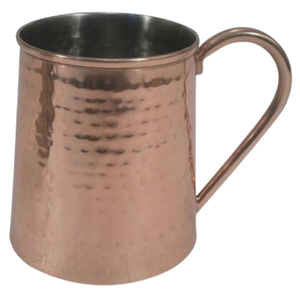 Tasse en cuivre de meilleure qualité Finition polie brillante Boissons Gobelet à boisson en métal Tasse à eau ou à bière Tasse en cuivre potable - Product Image 2