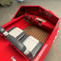 Nouvelle Arrivée Bateau Karting Jet Ski 20KW 45km/h Bateau Karting Électrique Biplace Mini Bateau Vague Rapide Équipement de Plaisir Aquatique