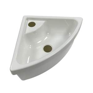 Commercio all'ingrosso piccolo triangolo acrilico angolo singolo lavabo RV <span class=keywords><strong>bagno</strong></span> <span class=keywords><strong>lavandino</strong></span> per <span class=keywords><strong>Camper</strong></span> roulotte RV barca - Product Image 4