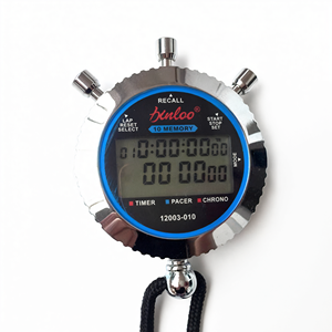 Elektronische Stoppuhr mit 10 Speicherplätzen, Rundenzeitmesser, Digitales Chronometer für Sporttraining - Product Image 2
