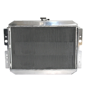 Радиатор охлаждения двигателя из алюминия, 2-рядный, для Mazda B-SERIE B2000 1984-1993, аналог OE FE8515200, заводская продажа - Product Image 2