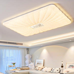 Nueva luz de <span class=keywords><strong>techo</strong></span> LED moderna para el hogar, oficina, lámparas de Ambiente de balcón simples para sala de estar, dormitorio principal, Control remoto - Product Image 1