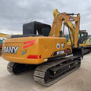 รถขุดมือสอง Sany SY135C sy135 ขนาด 13 ตัน 14 ตัน 13.5 ตัน เครื่องจักรกล อุปกรณ์ ได้รับการรับรองมาตรฐาน CE เครื่องยนต์ Isuzu - Product Image 3