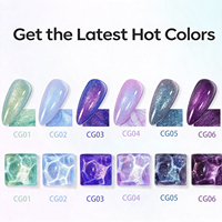 Gel UV à paillettes brillantes pour ongles, effet sirène caméléon, haute brillance, double teinte, couleurs vives sans décoloration, effet œil de chat magnétique 9D, vente en gros, étiquette OEM