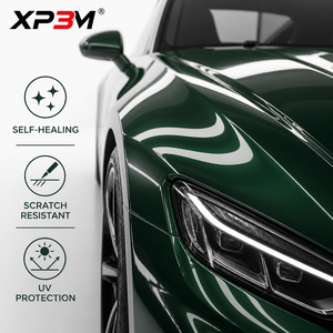 ฟิล์มใสกันรอยรถยนต์ XP3M Racing Green OEM Gloss TPU สีเขียวเงา 7.5 มิล ซ่อมแซมตัวเองได้ ป้องกันรอยขีดข่วน ป้องกันสีเหลือง พร้อมระบบไล่อากาศ TPU3086 - Product Image 6