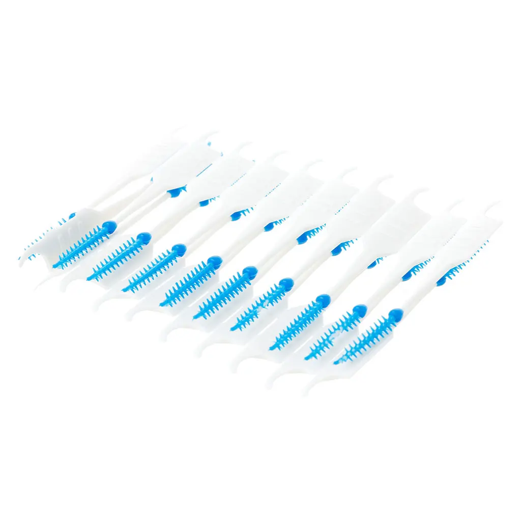 Varas de fio dental para adultos, limpa entre os dentes, palito de dentes, escova de dentes, cuidados orais, escova interdental