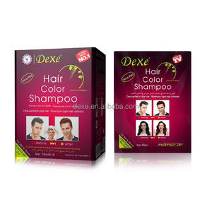 DEXE Plant Bubble Dark Brown Wine Red Natural Black Hair Color Dye <span class=keywords><strong>Shampoo</strong></span> para mujeres y hombres Easy-to-Wash Hair Washing Color OEM - Product Image 6