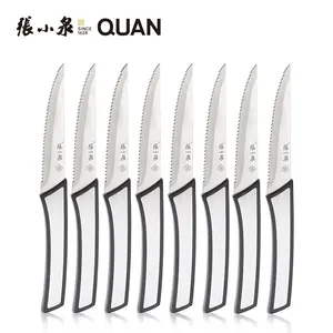 Ensemble de 6 couteaux à steak de 4,5 pouces avec manches en ABS et lame en acier inoxydable tranchante, dans des boîtes cadeaux - Product Image 6