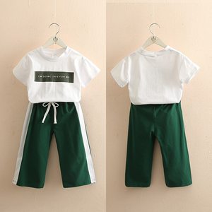 Nuevas Camisetas Premium Mineral Wash y Pantalones Balloon de Último Diseño, Conjunto Deportivo Infantil, Tienda Mayorista en Línea - Product Image 2