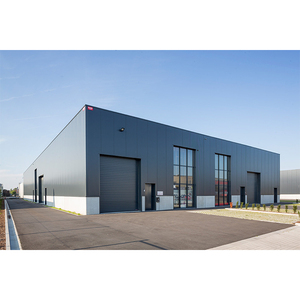 Magazzino prefabbricato a buon mercato che disegna la fabbrica di metallo che costruisce strutture industriali prefabbricate in acciaio costruzione dell'officina - Product Image 1