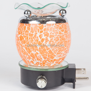 Wholesale Wall <strong>Plug</strong> <strong>in</strong> Night Light Glass <strong>Wax</strong> Warmer Mini Electric Fragrance Oil <strong>burner</strong> <strong>Wax</strong> Tart <strong>Melt</strong> Candle Warmer - Product Image 4