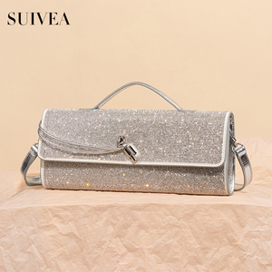 New 2026 Cross-Border Rhinestone-Embellished Women’s Handbag: Luxury Evening <b>Clutch</b>, Shoulder Bag or Crossbody Bag - Product Image 5