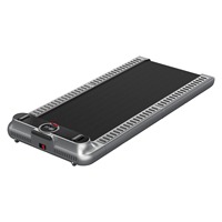 Tapis roulant électrique pliable direct d'usine exercice aérobie à domicile course tapis de marche plat avec écran LCD et Test de fréquence cardiaque