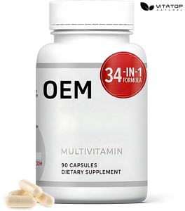 OEM sức khỏe tối ưu hóa methylated Vitamin tổng hợp 90 viên nang vitamin trong kho - Product Image 1