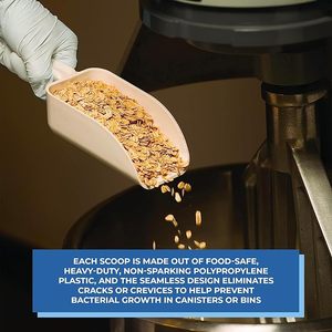 Cuchara para Hielo para Recipientes, Multiusos, de Plástico, Recipientes de Cocina de Policarbonato, Cuchara para Hielo de Plástico, Cucharas de Plástico para Alimentos - Product Image 4