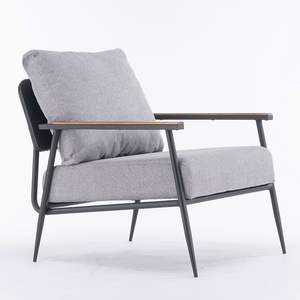 Chaise canapé simple réception et négociation, style nordique moderne et simple, <span class=keywords><strong>coussin</strong></span> de dossier confortable pour chaise de balcon - Product Image 6