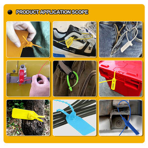 Nhận dạng thương hiệu tùy chỉnh 250mm con dấu bảo mật giả mạo cho dịch vụ hậu cần và chuyển phát nhanh - Product Image 6