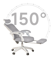 Chaises ergonomiques confortables en maille pivotante pour le personnel du gestionnaire, chaise de bureau à dossier haut pour ordinateur