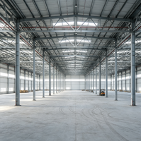 Bâtiment préfabriqué modulaire en acier lourd certifié ASTM, soudage et découpe, production standardisée