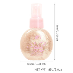 Brillo Vegano para Rostro y Cuerpo, Bruma Iluminadora, Hidratante, Líquido, <span class=keywords><strong>Gotas</strong></span> Iluminadoras, Maquillaje - Product Image 6
