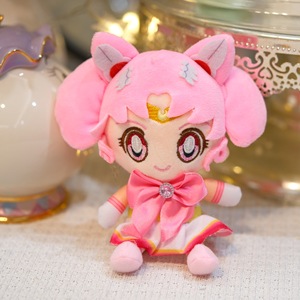 Portachiavi <span class=keywords><strong>Sailor</strong></span> <span class=keywords><strong>Moon</strong></span> da 4 pollici (10 cm) - Mini Bambola da Macchina Artiglio, Personaggio Anime, Peluche per Ragazze - Product Image 4