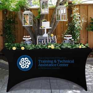 Manteles Multicolores de Estilo Moderno Personalizados, Impresiones de Logotipos Coloridos, para Fiestas Familiares, Hoteles, Exposiciones, Publicidad - Product Image 4