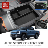 Boîte de rangement pour accoudoir de camionnette BYD Shark6, organiseur de console centrale, accessoires - Plastique imperméable