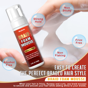 <span class=keywords><strong>Mousse</strong></span> <span class=keywords><strong>Coiffante</strong></span> à l'Huile d'Olive <span class=keywords><strong>pour</strong></span> Tresses, Étiquette Personnalisée, <span class=keywords><strong>Mousse</strong></span> <span class=keywords><strong>Coiffante</strong></span> Nourrissante et Légère <span class=keywords><strong>pour</strong></span> Tenue et Brillance - Product Image 3