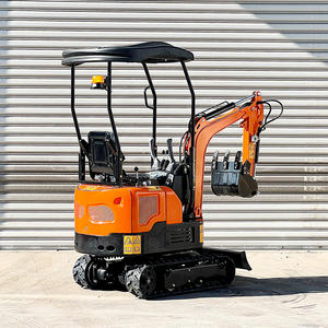 Mini Excavadora hidráulica de alta calidad, excavadora sobre orugas agrícola de 1,2 toneladas, maquinaria de movimiento de tierras, miniexcavadora - Product Image 6
