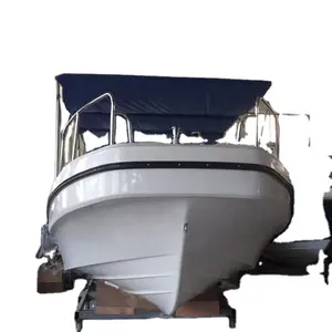 YAMANE YACHT 9,60 m 32 Fuß kleine Konsole Full Canopy Fiberglas Fischerei fahrzeug Angeln Panga Boot