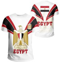 T-shirt Homme Ample Grande Taille Design Luxe Culture Égyptienne Tribale avec Sortie d'Usine – Idéal pour le Dropshipping