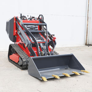 Produk baru selip mini 1 ton selip steer v1000 selip steer loader dengan mesin perkins - Product Image 4