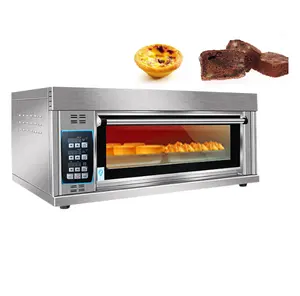 Youdo Machinery 1Deck 2 Tray Computer Control Deck Oven For Bread Bread Oven Midea Electric Oven