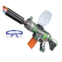 Nouveau lanceur de balles de gel électrique automatique M416 56CM avec lampe torche, lanceur automatique de balles de gel pour les activités de plein air et les jeux de tir