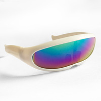 Lunettes de soleil tendance créative pour chat Lunettes laser pour chien Accessoires pour chien Lunettes de protection multicolores pour chien et chat
