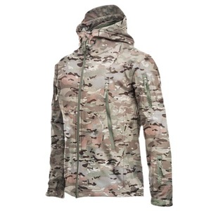 Veste Softshell Tactique Homme Imperméable Polaire Coupe-Vent pour Travail Extérieur Taille Moyenne Revêtement PU - Product Image 5