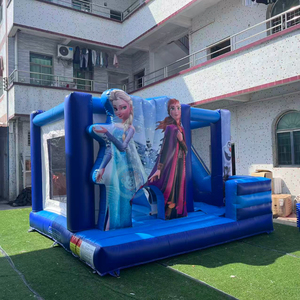 <span class=keywords><strong>Castillo</strong></span> Inflable con Tobogán, Temática <span class=keywords><strong>Frozen</strong></span>, para Niños Pequeños, de Uso Comercial - Product Image 3