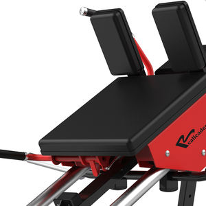 Machine à Squats Hack à Plaques de Poids en Acier RealLeader Fitness, Presse à Jambes pour Musculation, Entraînement de Force, Puissance des Fessiers et des Hanches - Product Image 3