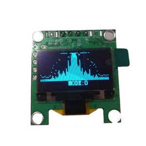 Taidacent Music VU mètre petit Micro-slim Music spectre VU mètre 0.96 pouces écran OLED multimode Audio spectre indicateur - Product Image 3