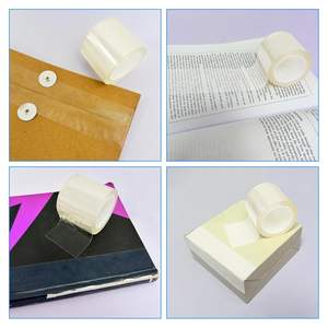 Ruban <span class=keywords><strong>de</strong></span> réparation <span class=keywords><strong>de</strong></span> livres sans acide <span class=keywords><strong>pour</strong></span> archives, adhésif acrylique sans acide, ruban transparent à forte adhérence, ruban <span class=keywords><strong>de</strong></span> réparation essentiel <span class=keywords><strong>pour</strong></span> la reliure des livres - Product Image 6