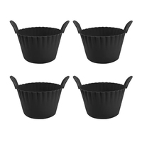 Moules à œufs en silicone de qualité alimentaire, réutilisables, pour muffins, pour la cuisson au four à air chaud, moule à gâteau