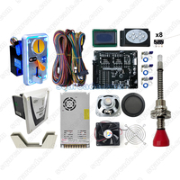 Kit de machine de jeu de flipper classique Shuangqu en métal et plastique, personnalisable, technologie RF mini, alimentation 110/220V, garantie 1 an