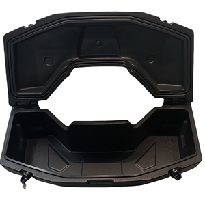 Caja de Carga Trasera Negra de 120L para ATV, Caja de Almacenamiento para Portaequipajes Trasero, Resistente a Impactos, para Todoterreno, Compatible con <span class=keywords><strong>CFORCE</strong></span> X8 800 <span class=keywords><strong>1000</strong></span> - Product Image 1