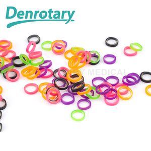 Élastique orthodontique super élastique en nitinol pour <span class=keywords><strong>orthodontie</strong></span> dentaire, élastique en caoutchouc coloré 3/16 pouces - Product Image 3