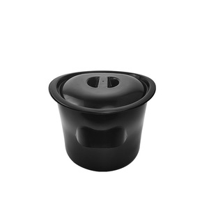 Customized Commode Toilet Lightweight PP <b>Plastic</b> Triangular <b>Bucket</b> Household Bedpan 170mm Height 270mm Diameter 17.98L Capacity - Product Image 4