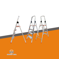Échelle pliante en aluminium SURESTEP, capacité de charge de 150 kg, design en échelle d'ange, pour la maison, le supermarché, la salle de bain, l'entrepôt, la salle de sport, l'escalier